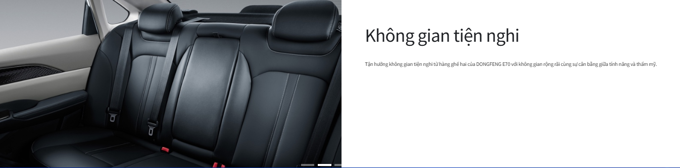 Không gian tiện nghi